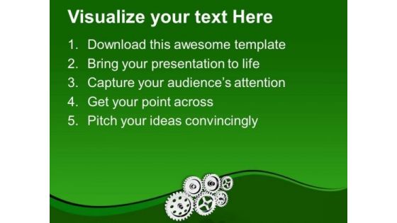 Business Can Gear With Right Process PowerPoint Templates Ppt Backgrounds For Slides 0713