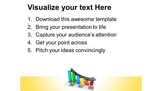 Business Chart Arrows PowerPoint Templates And PowerPoint Themes 0812