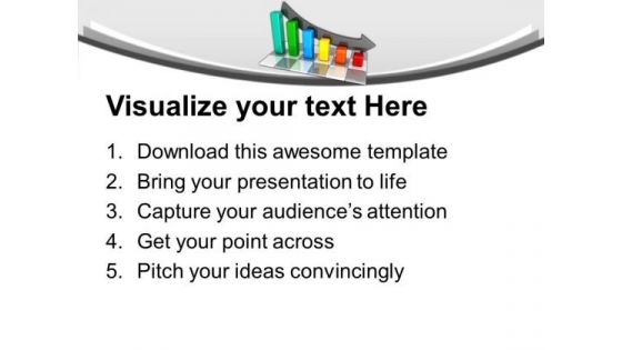 Business Chart Arrows PowerPoint Templates And PowerPoint Themes 1012