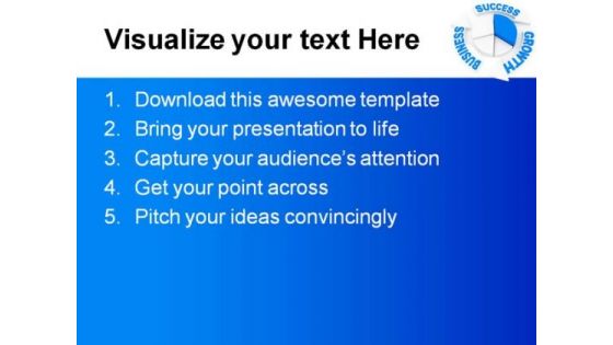 Business Chart Concept Success PowerPoint Templates And PowerPoint Backgrounds 0511