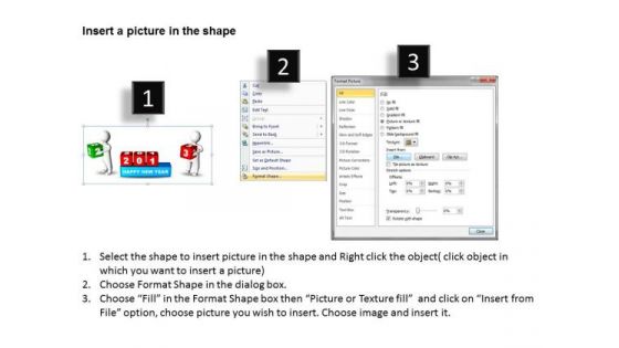 Business Charts 3d Men Placing Cubes PowerPoint Templates