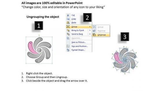 Business Charts Examples Workflow Diagram For The Quality Management PowerPoint Templates