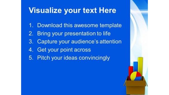 Business Charts In Box Metaphor PowerPoint Templates And PowerPoint Themes 0712
