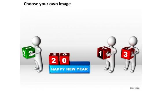 Business Charts Placing Cubes PowerPoint Presentation Finance Templates
