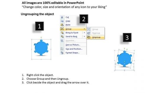 Business Charts PowerPoint Templates 3d Circular Flow Puzzle Piece Process Diagram 12 Stages