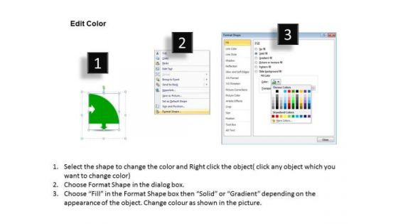 Business Charts PowerPoint Templates Process Missing Puzzle Piece 4 Stages