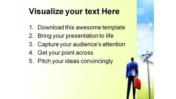 Business Choice Future PowerPoint Templates And PowerPoint Backgrounds 0211