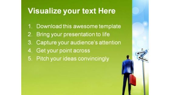 Business Choice Future PowerPoint Templates And PowerPoint Backgrounds 0211