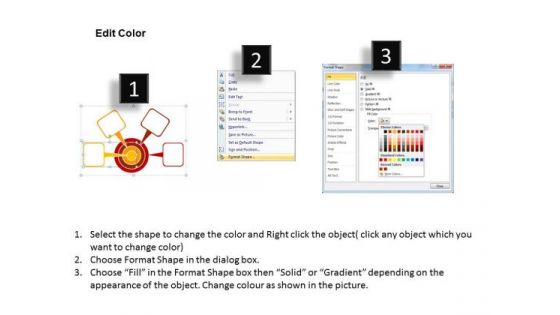 Business Circle Charts PowerPoint Templates Business Four Factors Onion Diagram Ppt Slides