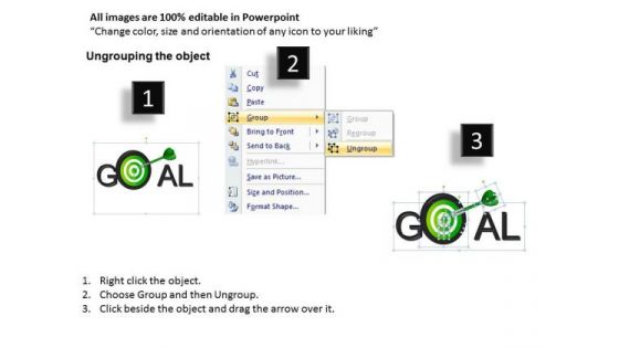Business Circle Charts PowerPoint Templates Success Goals And Targets Ppt Slides