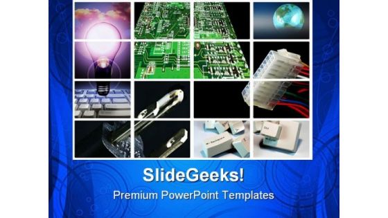 Business Collage Global PowerPoint Themes And PowerPoint Slides 0811