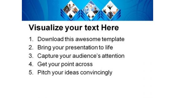Business Collage Success PowerPoint Templates And PowerPoint Backgrounds 0311
