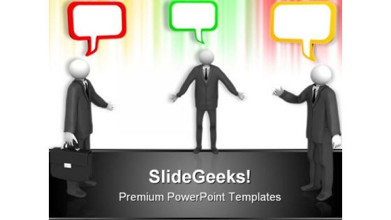 Business Communication PowerPoint Templates And PowerPoint Backgrounds 0511