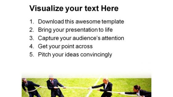 Business Competition People PowerPoint Background And Template 1210