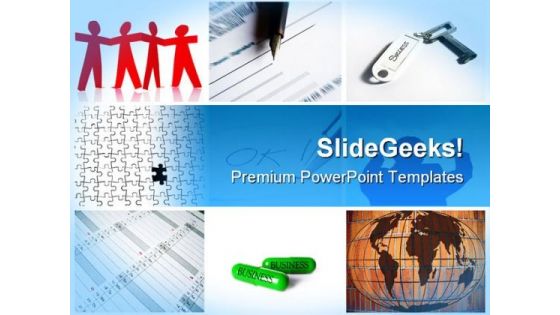 Business Composition Success PowerPoint Templates And PowerPoint Backgrounds 0511