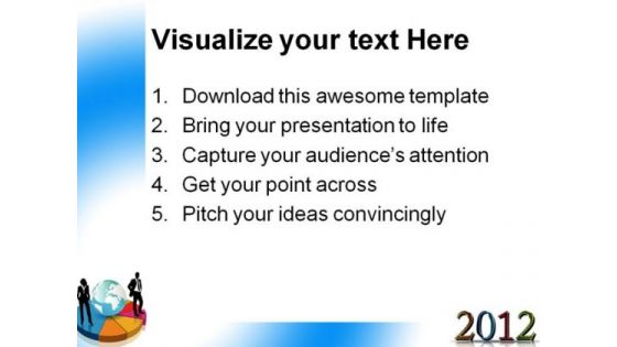 Business Concept 2012 Globe PowerPoint Templates And PowerPoint Backgrounds 1011