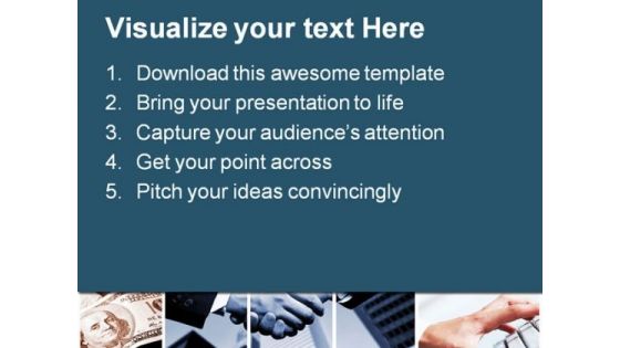 Business Concept Handshake PowerPoint Templates And PowerPoint Backgrounds 0311