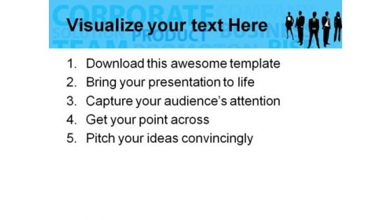Business Concept People PowerPoint Template 0910