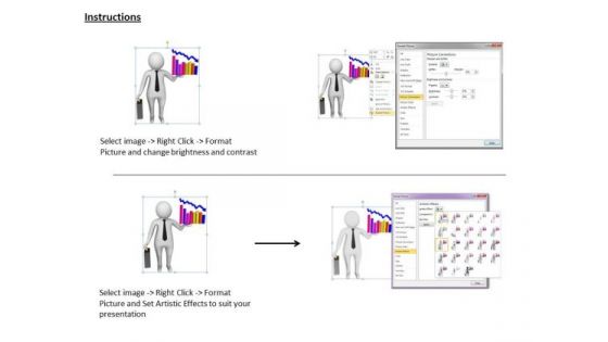 Business Concepts 3d Image Of Crisis Character Modeling