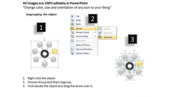 Business Concepts 7 Steps Circular Demonstration Of Diagram Ppt PowerPoint
