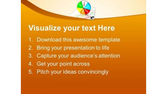 Business Concepts With Pie Chart PowerPoint Templates Ppt Backgrounds For Slides 0713