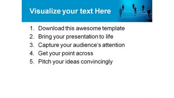 Business Connections Communication PowerPoint Themes And PowerPoint Slides 0511