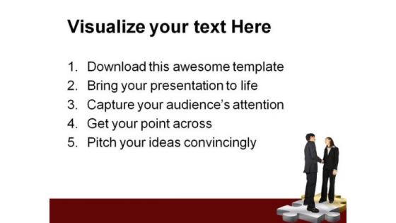 Business Couple Handshake PowerPoint Themes And PowerPoint Slides 0511