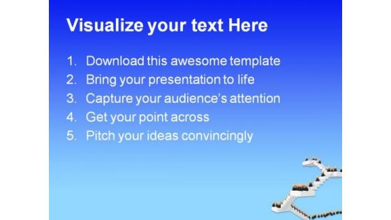 Business Crowd Success PowerPoint Themes And PowerPoint Slides 0511