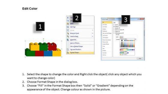 Business Cubes PowerPoint Templates Business Lego Blocks Ppt Slides