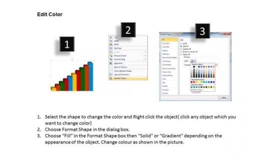 Business Cubes PowerPoint Templates Growth Lego Blocks Ppt Slides