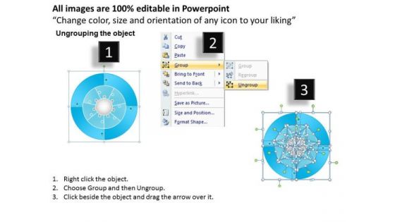Business Cycle Diagram Circular Puzzle Flowchart Process Diagram Strategic Management