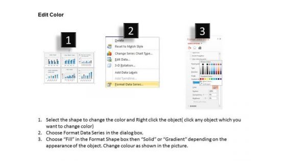 Business Cycle Diagram Display Data In Dashboard Layout Business Diagram
