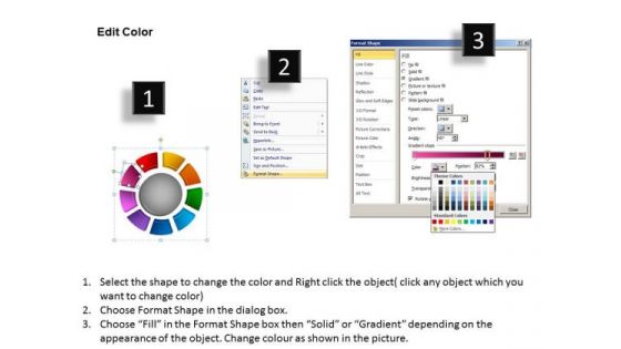Business Cycle Process PowerPoint Templates Sales Ring Chart Ppt Slides
