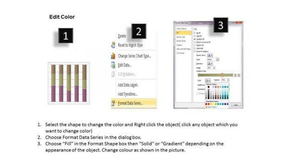 Business Data Analysis Chart For Project PowerPoint Templates