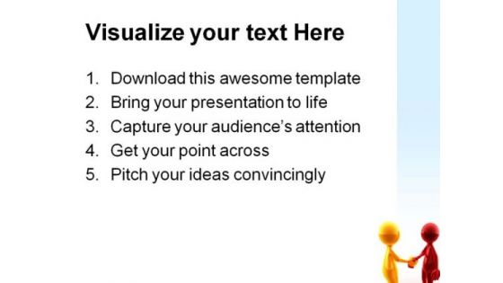 Business Deal Handshake PowerPoint Themes And PowerPoint Slides 0811