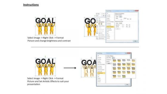 Business Development Strategy 3d Team Working For Common Goal Adaptable Concepts