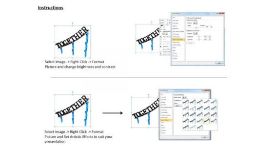 Business Development Strategy 3d Team Working Together Adaptable Concepts