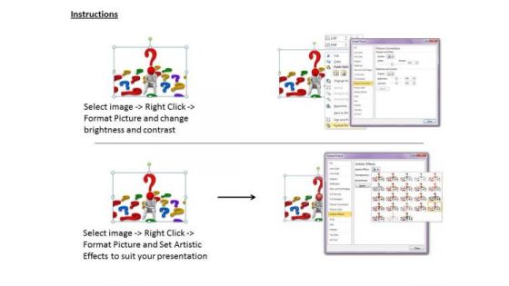 Business Development Strategy 3d Worried Man Question Mark Concept Statement