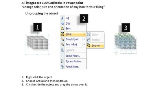 Business Diagram 3d Blocks Style Mba Models And Frameworks