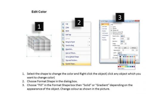 Business Diagram 3d Blocks Style Mba Models And Frameworks