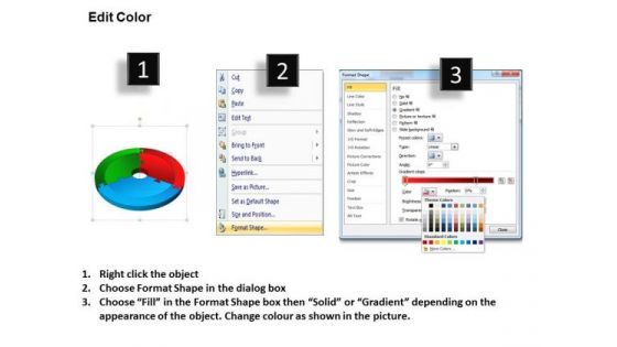 Business Diagram 3d Circular Process Chart Ppt Templates Marketing Diagram