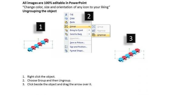 Business Diagram 3d Parallel Arrow Process Business Diagram