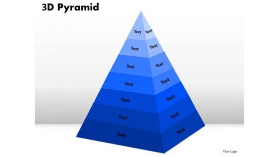 Business Diagram 3d Pyramid 7 Stages With Process Flow Marketing Diagram Business Diagram 3d Pyramid 7 Stages With Process Flow Marketing Diagram
