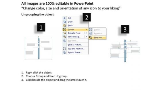 Business Diagram Annual Data On Timeline Roadmap Diagram Marketing Diagram