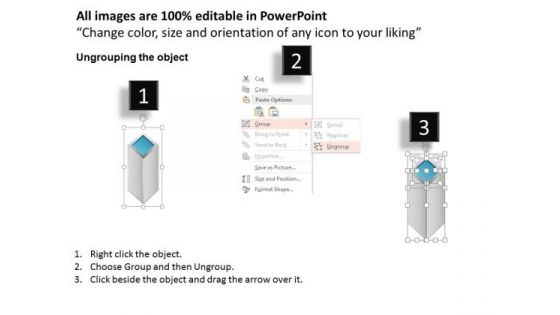 Business Diagram Bar Graph With Ascending Order Presentation Template