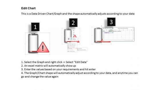 Business Diagram Battery With Empty Sign For Power Generation PowerPoint Slide