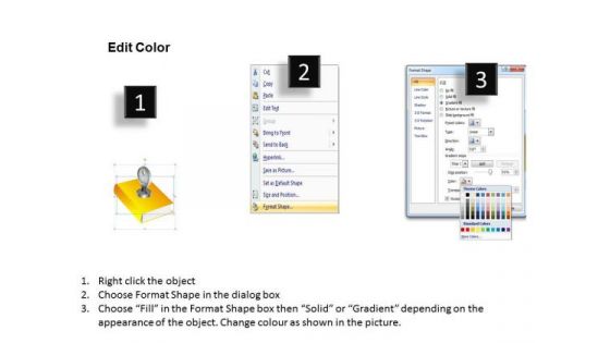 Business Diagram Books Consulting Diagram