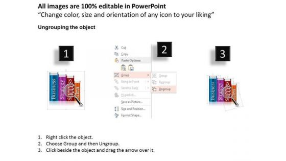 Business Diagram Books With Magnifying Glasses Diagram PowerPoint Ppt Presentation