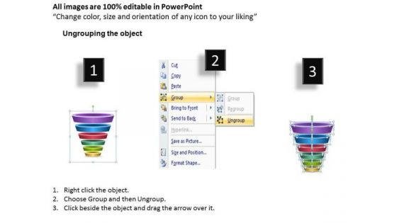 Business Diagram Bottom Up Approach PowerPoint Ppt Presentation