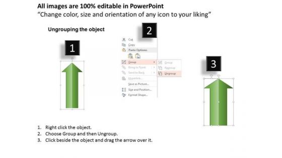 Business Diagram Business Key With Growth Arrow Bars Presentation Template